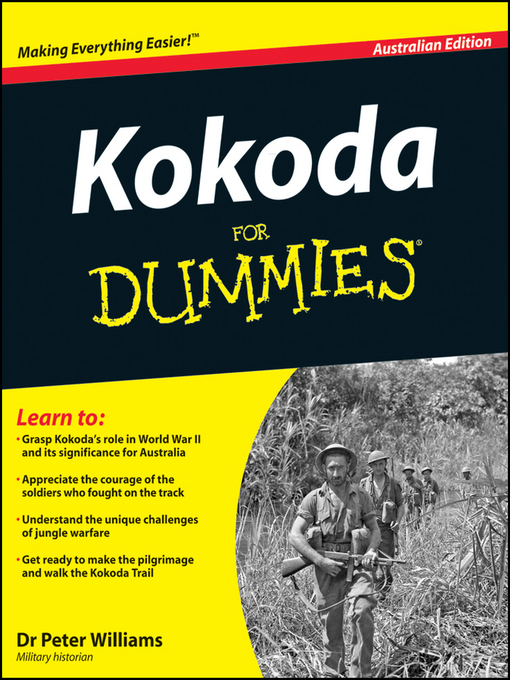 Title details for Kokoda Trail for Dummies by Peter Williams - Available
